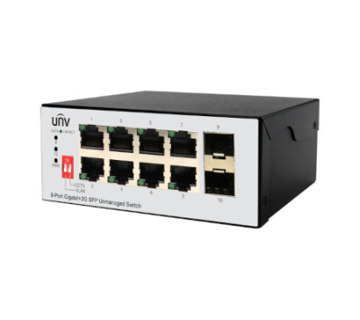 Коммутатор Uniview ISW2000-8GT2GP-IN