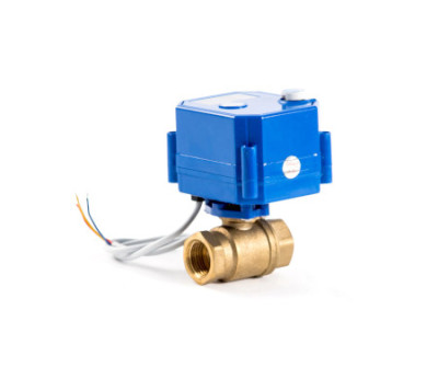 Шаровый кран с электроприводом Шаровый кран 1/2" с электроприводом, 12V