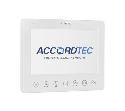 Видеодомофон  AccordTec AT-VD 751C/M WH
