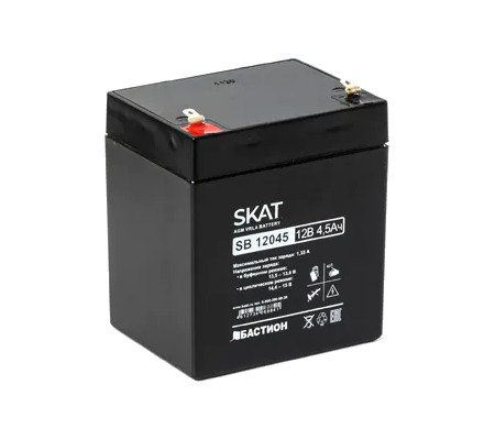 Аккумулятор свинцово-кислотный SKAT SB 12045