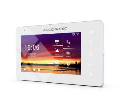 Видеодомофон  AccordTec AT-VD A752C/SD WH 