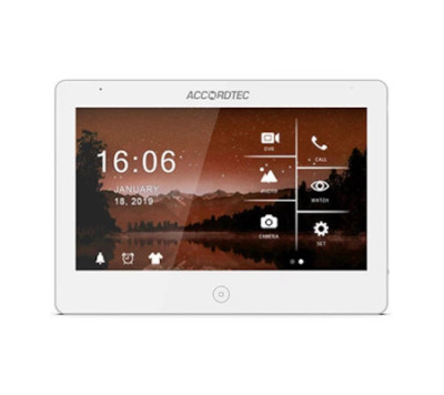 Видеодомофон  AccordTec AT-VD 100C/SD WH