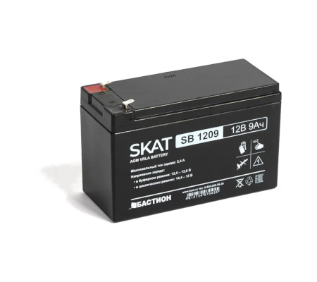 Аккумулятор свинцово-кислотный SKAT SB 1209