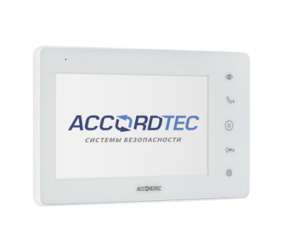 Видеодомофон  AccordTec AT-VD720W WH
