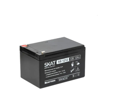 Аккумулятор свинцово-кислотный SKAT SB 1212