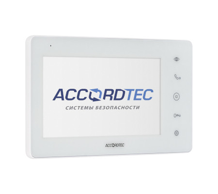 Видеодомофон  AccordTec AT-VD 710W WH