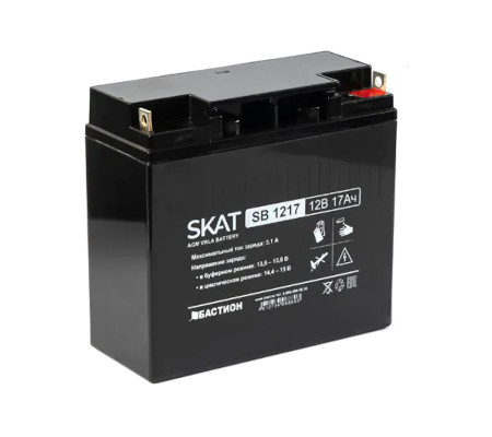 Аккумулятор свинцово-кислотный SKAT SB 1217