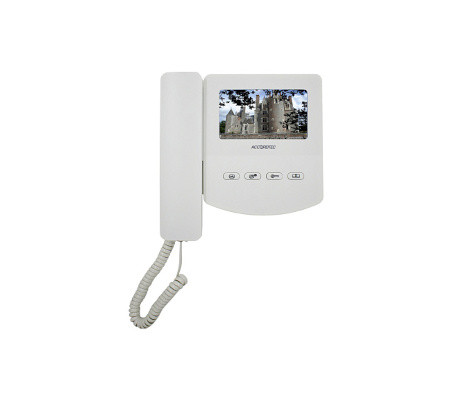 Монитор домофона AccordTec AT-VD433С K EXEL WHITE