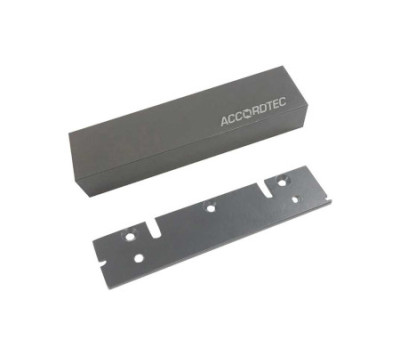 Электромагнитный влагозащищенный замок премиум-класса AccordTec ML-200K Premium Grey с планкой