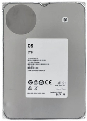 Жесткий диск OS Seagate 8TB HDD Exos 7200 SТ8000NM0115