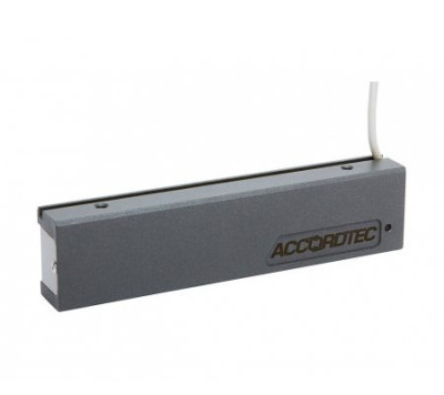 Электромагнитный  замок премиум-класса AccordTec ML-200K-3 Premium Grey с планкой