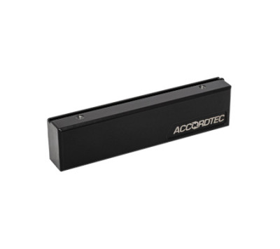 Электромагнитный  замок премиум-класса AccordTec ML-200K-3 Premium Black с планкой