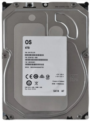 Жесткий диск OS Seagate 6TB HDD Baracuda 5400 ST6000DM009