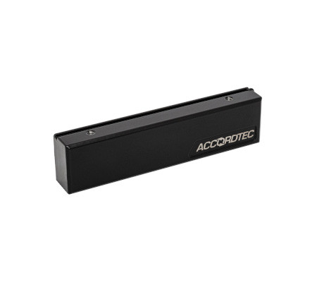 Электромагнитный  замок премиум-класса AccordTec ML-200K-3 Premium Black с уголком