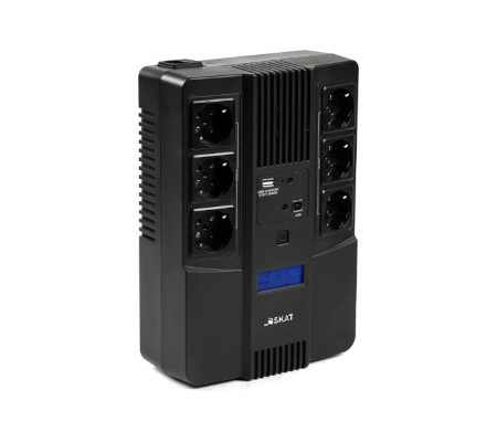 Источник бесперебойного питания SKAT-UPS 800-AID-IN-1x9