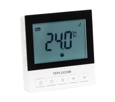Программируемый термостат для теплого пола TEPLOCOM TSF-Prog-220/16A