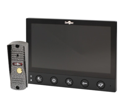 Комплект домофона Smartec ST-MS607S-BK
