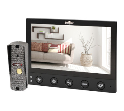 Комплект домофона Smartec ST-MS607HS-BK