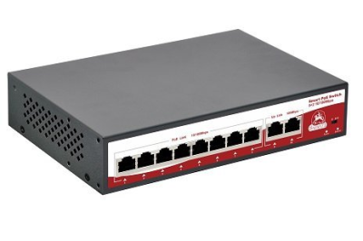 Коммутатор с питанием по PoE Sarmatt SR-PS0820FBL