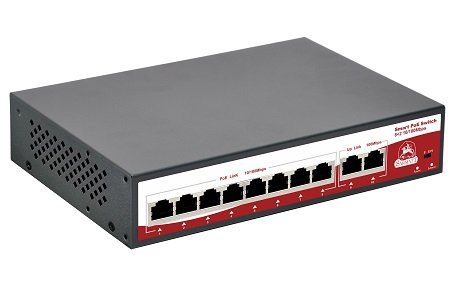 Коммутатор с питанием по PoE Sarmatt SR-PS0820FBL