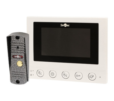 Комплект домофона Smartec ST-MS607HS-WT