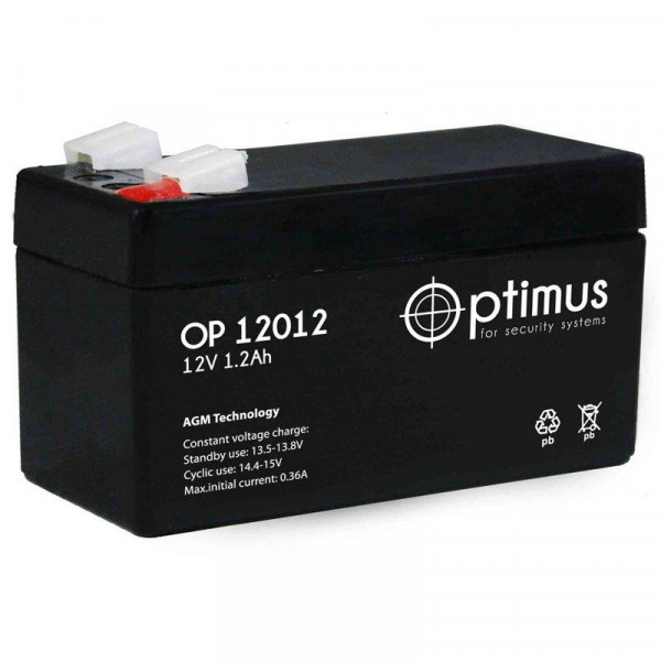 Аккумулятор OPTIMUS OP 12012