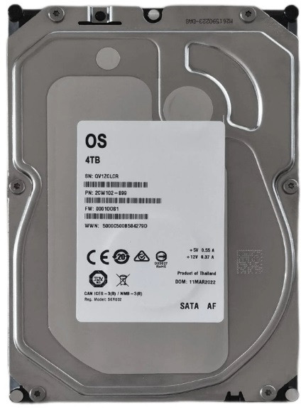 Жесткий диск OS 4TB HDD 7200S  ST4000NM015A