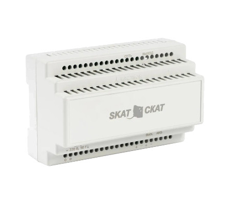 Источник питания SKAT-12-4.0-DIN (СКАТ ИБП-12/4-DIN)