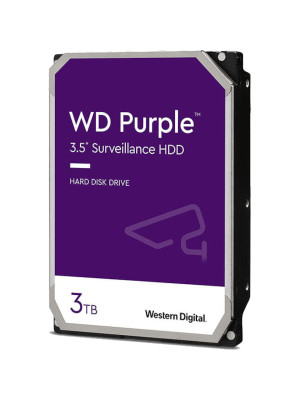 Жесткий диск WD Purple WD30PURX, 3ТБ, 3.5", HDD, SATA III, 64Мб
