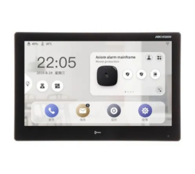 IP Видеодомофон DS-KH9510-WTE1(B)(BLACK)