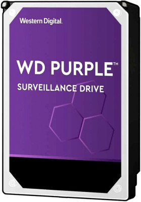 Жесткий диск WD Purple WD85PURZ, 8ТБ, 3.5", HDD, SATA III, 256Мб