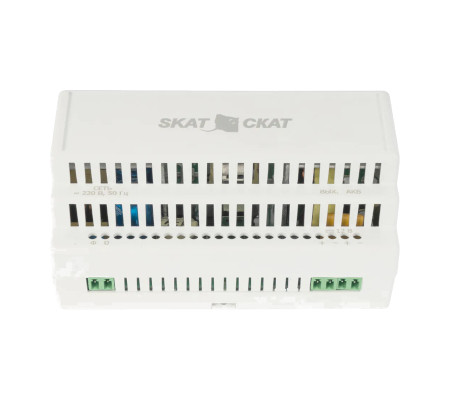 Источник питания SKAT-12-8.0 DIN (СКАТ ИБП-12/8-DIN)