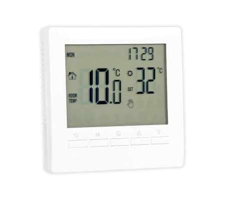 Двухканальный комнатный термостат TEPLOCOM TSFR-Prog-220/3A