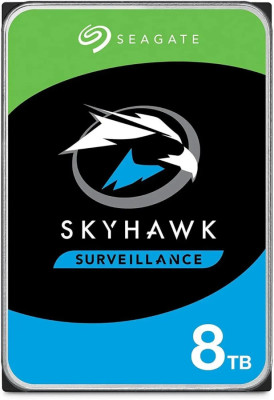 Жесткий диск Seagate Surveillance SkyHawk ST8000VX009, 8ТБ, 3.5", HDD, SATA III, 256Мб