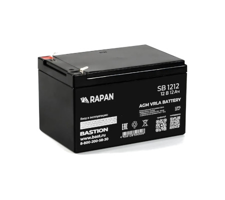 Аккумулятор свинцово-кислотный RAPAN SB 1212