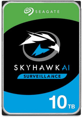 Жесткий диск Seagate Surveillance SkyHawk AI ST10000VE000, 10ТБ, 3.5", HDD, SATA III, 256Мб